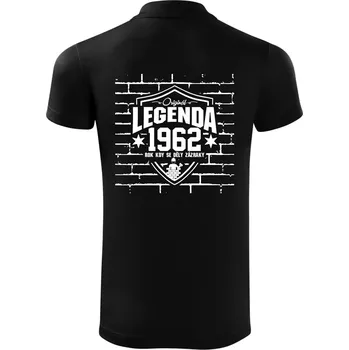 Pánská košile Zedník - legenda - 1962 - Polokošile Victory sportovní (dresovina) - XL ( Černá )