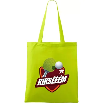 Stolní tenis - Kiksééém - Taška bavlněná - 42 x 38 cm ( Limetková )