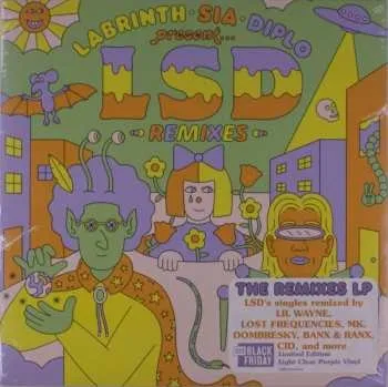 Zahraniční hudba LP Sia: Remixes CLR | LTD 2024 Light Clear Purple Vinyl Limited Edition