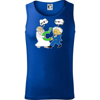 Pythagoras a Albert boj o C - Tílko pánské Core - L ( Královská modrá )