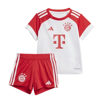 Adidas FC Bayern Mnichov domácí 2023/2024 bílá/červená UK 80