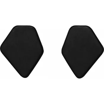 Náušnice Flamenco Mystique SEO název produktu: Jemné černé silikonové polygonové náušnice K320CZ - stylový doplněk pro každou příležitost