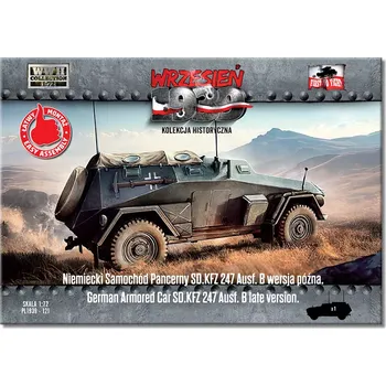 Plastikový model First To Fight 1/72 Sd.Kfz. 247 Ausf. B late German armored car