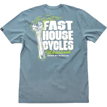 Fasthouse Spanner Tee Denim Velikost: L