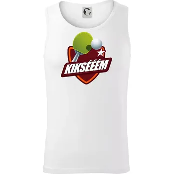 Stolní tenis - Kiksééém - Tílko pánské Core - L ( Bílá )