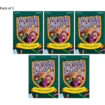 Učebnice Read Write Inc. Fresh Start Readers: Book 8: Robot School & Would You Rather? - Pack of 5 - Bradbury, Adrian a Kuenzler, Lou