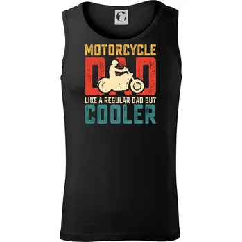 Motorcycle dad like a regular dad but cooler - Tílko pánské Core - XL ( Černá )