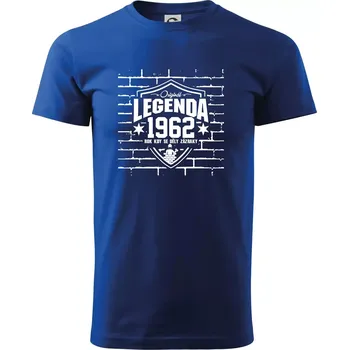 Zedník - legenda - 1962 - Triko extra velké (5-8XL) - 8XL ( Královská modrá )