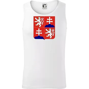 Znak Česká a Slovenská Federativní Republika 1990–1992 - Tílko pánské Core - 2XL ( Bílá )