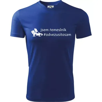 Chlapecké tričko Odvezu si to sám - Dětské triko sportovní (dresovina) - 134 cm/8 let ( Královská modrá )