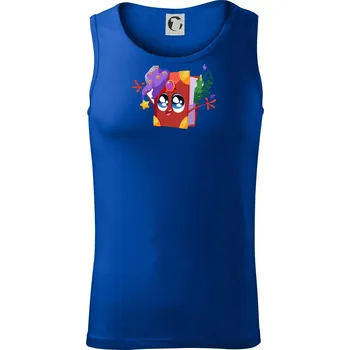 Pánská móda Kreslená kniha kouzelná - Tílko pánské Core - L ( Královská modrá )