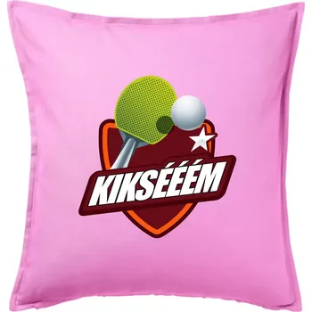 Polštář Stolní tenis - Kiksééém - Polštář 50x50 - 50x50 - Pouze potah ( Růžová )