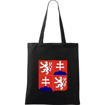 Znak Česká a Slovenská Federativní Republika 1990–1992 - Taška bavlněná - 42 x 38 cm ( Černá )