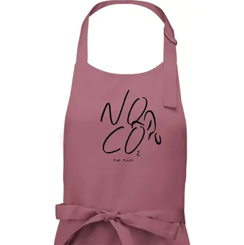 Kuchyňská zástěra No co no nic kolo - Dámská zástěra na vaření - Univerzální velikost ( Starorůžová )
