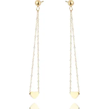 Náušnice Flamenco Mystique Pozlacené náušnice z chirurgické oceli KST2437 - Elegance a odolnost v jednom