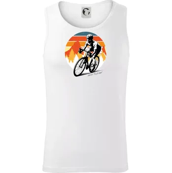 Cyklist - Hory? To je ono! - Tílko pánské Core - 2XL ( Bílá )