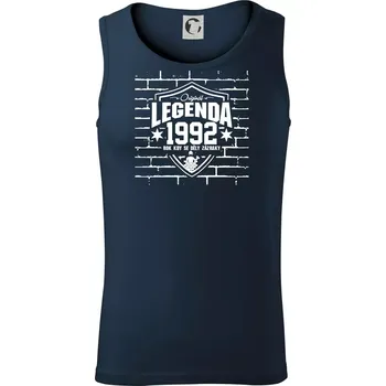 Zedník - legenda - 1992 - Tílko pánské Core - 2XL ( Námořní modrá (velmi tmavá - téměř černá) )