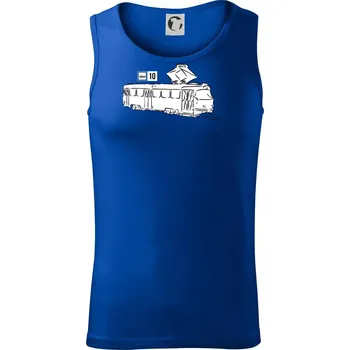 Tramvaj číslo 10 - Tílko pánské Core - S ( Královská modrá )