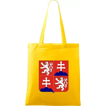 Znak Česká a Slovenská Federativní Republika 1990–1992 - Taška bavlněná - 42 x 38 cm ( Žlutá )