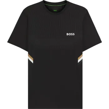 Pánské tričko BOSS Tech TOC - black Černý (L)