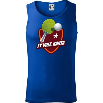 Stolní tenis - ty vole, kanta - Tílko pánské Core - S ( Královská modrá )