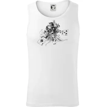 Poker skica - Tílko pánské Core - 2XL ( Bílá )