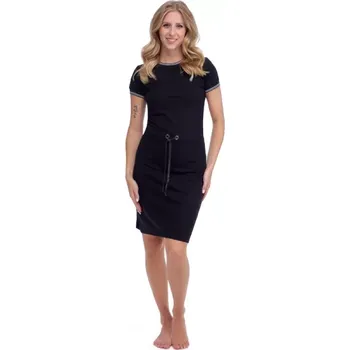 Dámské šaty 5646/99 - dámské šaty Ruko, XL, černá