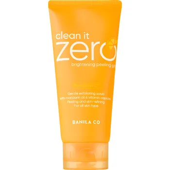 Pleťový peeling Rozjasňující peelingový gel - Banila Co Clean It Zero Brightening peeling gel Mandarin C