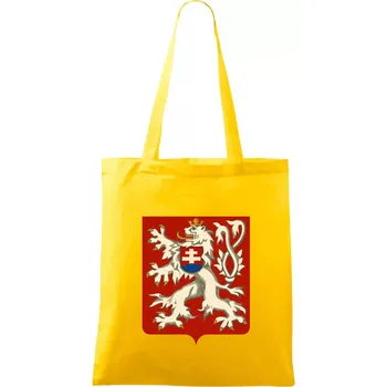 Znak Česko-Slovenská republika 1938–1939 - Taška bavlněná - 42 x 38 cm ( Žlutá )