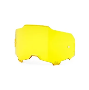 Motocyklové brýle Náhradní sklo 100% ARMEGA® / ARmatic™ Replacement Lens Yellow
