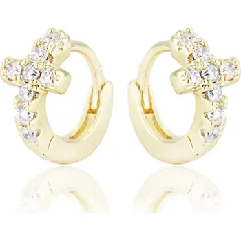 Náušnice Flamenco Mystique Pozlacené chirurgické ocelové náušnice KST2279 - Elegantní šperk pro každou příležitost