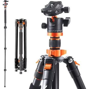 K&F 200cm Compact Tripod K234A7+BH-28L