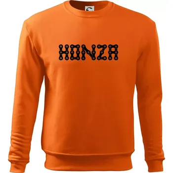 Pánská mikina Řetěz - Vaše jméno - Mikina Essential pánská - 3XL ( Oranžová )