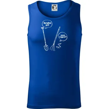 Hrabe ti, už zase rejpeš - Tílko pánské Core - XL ( Královská modrá )