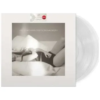 Zahraniční hudba 2LP Taylor Swift: The Tortured Poets Department CLR 2024 Coloured Phantom Clear "the Manuscript" Vantiva Pressing Vinyl