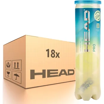 Tenis Karton tenisových míčů Head Pro - 18 x 4B