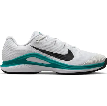 Pánské tenisky Pánská obuv Nike Zoom Vapor 12 - white/black/radiant emerald Bílý (46)