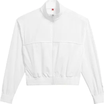 Dámská mikina Dámská tenisová mikina Wilson Warm-Up Bílý (XS)