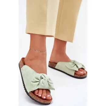 Dámské sandále Pantofle Step in Style: semiš sandály s korkovou podešví, 38 i240_214489_2:38