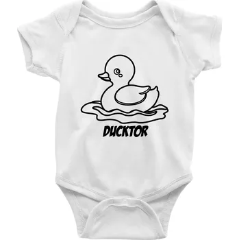 Kojenecký body Ducktor - Body kojenecké s krátkým rukávem - Krátký r. 12-18 měs ( Bílá )