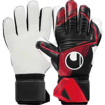 Brankářské rukavice Uhlsport POWERLINE Supersoft černá/červená/bílá UK 8