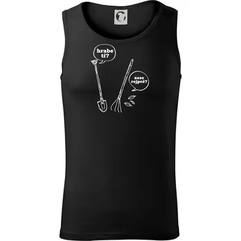 Hrabe ti, už zase rejpeš - Tílko pánské Core - XL ( Černá )