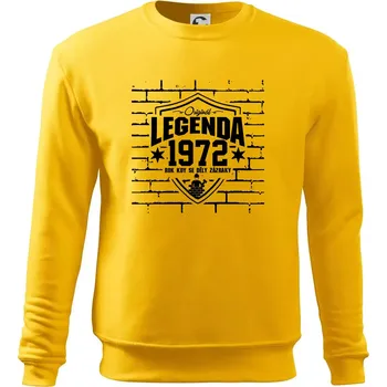 Pánská mikina Zedník - legenda - 1972 - Mikina Essential pánská - M ( Žlutá )