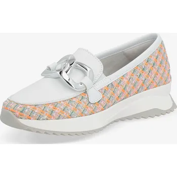 Dámské mokasíny Rieker Dámské Bílé dámské mokasíny Rieker Bílá 39 (2260269)