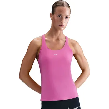 Dámský tenisový top Nike Dri-Fit Pro Tank - playful pink/white Růžový (S)