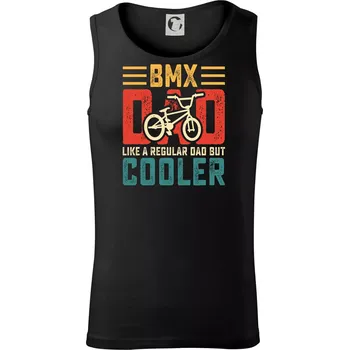 Bmx dad like a regular dad but cooler - Tílko pánské Core - S ( Černá )