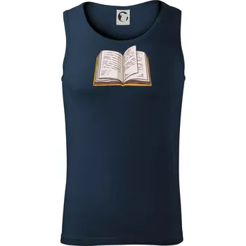 Kniha barevná otevřená - Tílko pánské Core - XL ( Námořní modrá (téměř černá) )