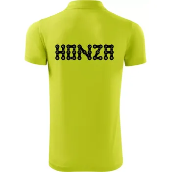 Pánská košile Řetěz - Vaše jméno - Polokošile Victory sportovní (dresovina) - 2XL ( Limetková )