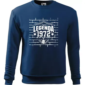 Pánská mikina Zedník - legenda - 1972 - Mikina Essential pánská - S ( Půlnoční modrá )