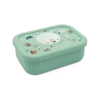 SILIKÓNOVÝ DESIATOVÝ BOX SASSI - BEAR